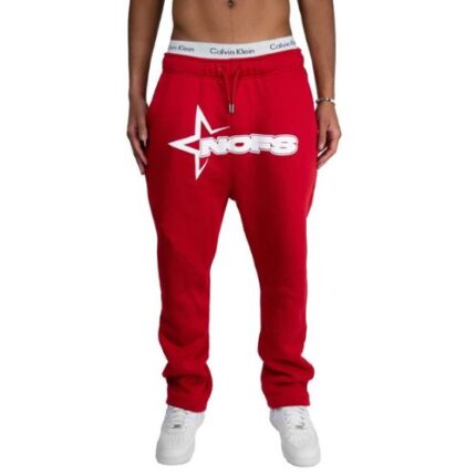Red Nofs Joggers