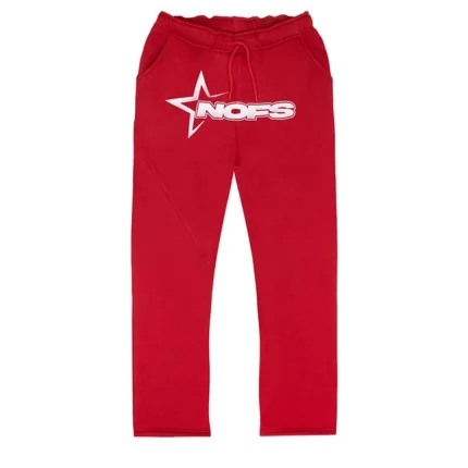 Red Nofs Joggers