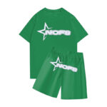 None Of Us Short With T shirt Summer Set